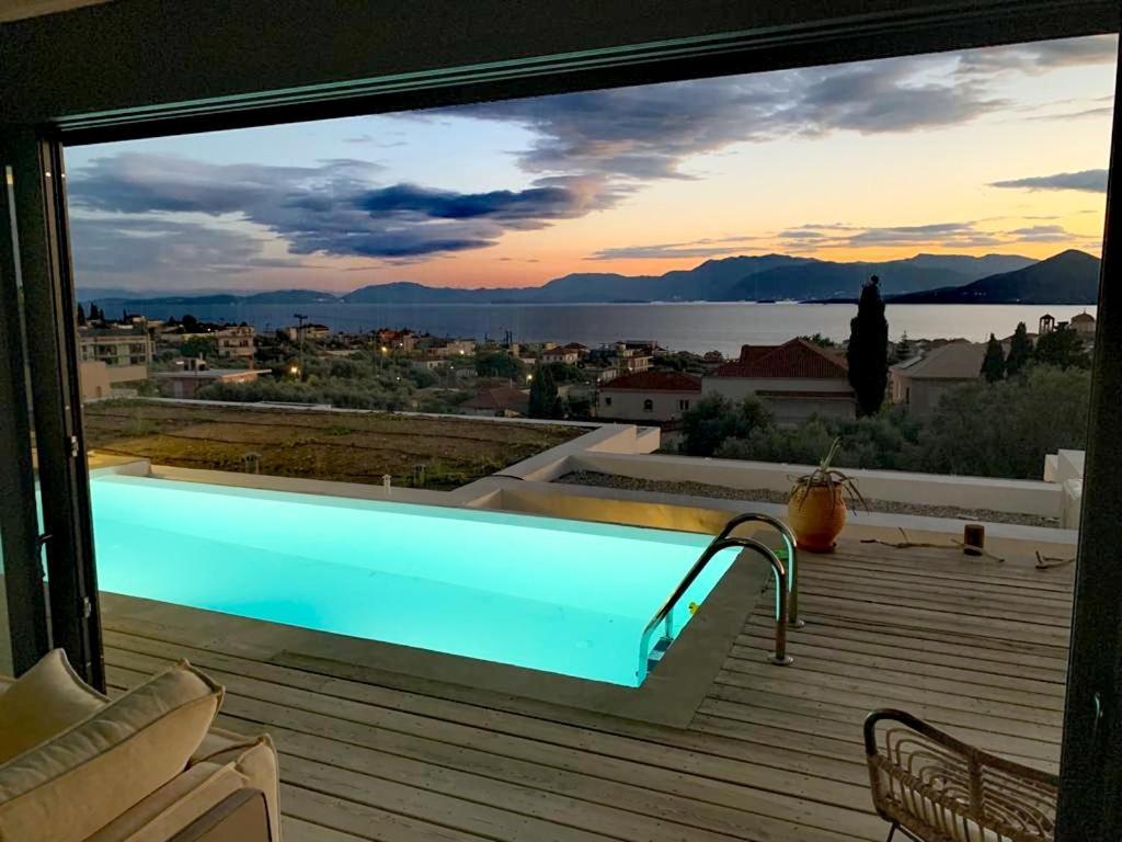 Villa Karma Paleros Esterno foto