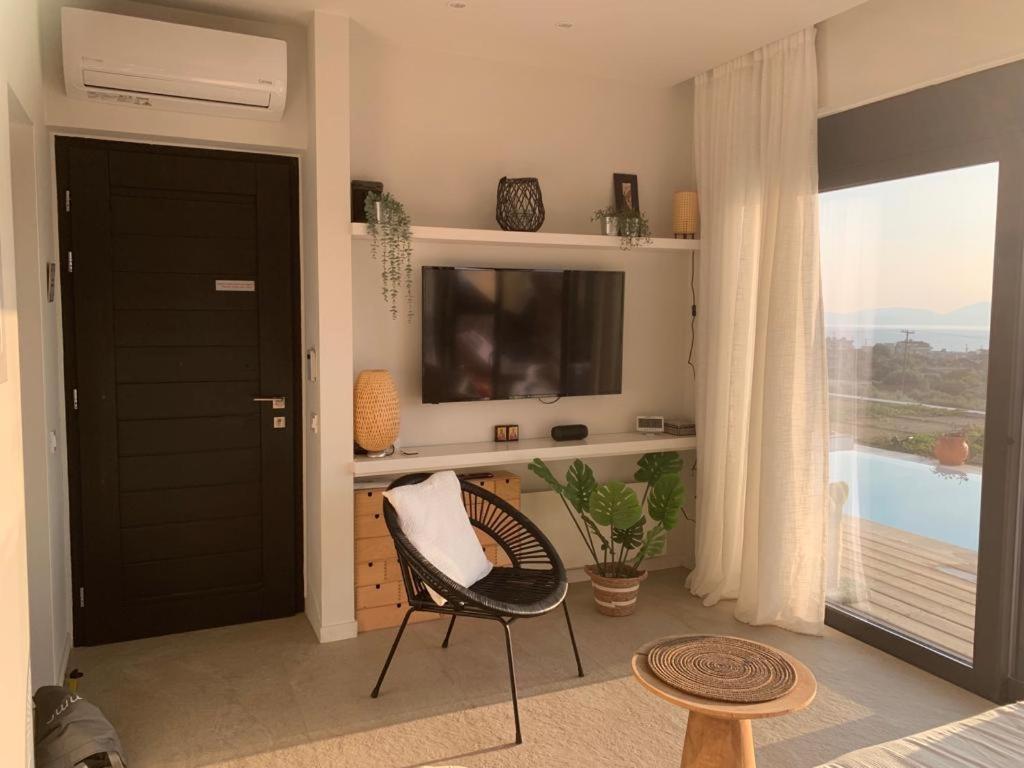 Villa Karma Paleros Esterno foto